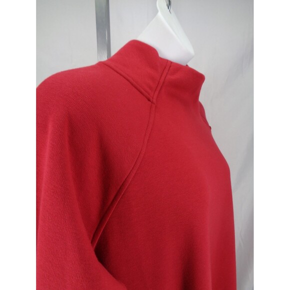 Athleta Red Cozy Karma Sweatshirt Dress Plus Size 2X New - Picture 9 of 15
